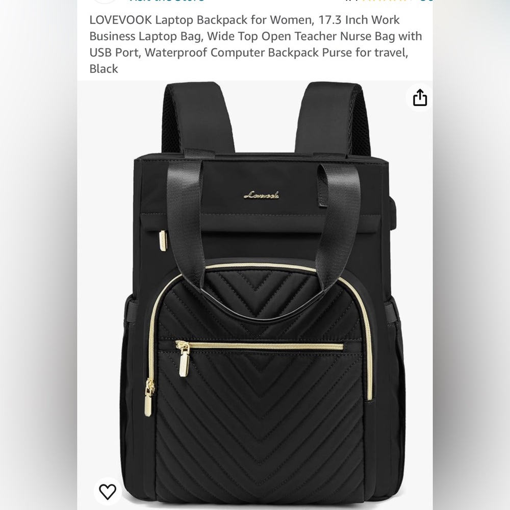 LOVEVOOK Laptop Backpack for Women